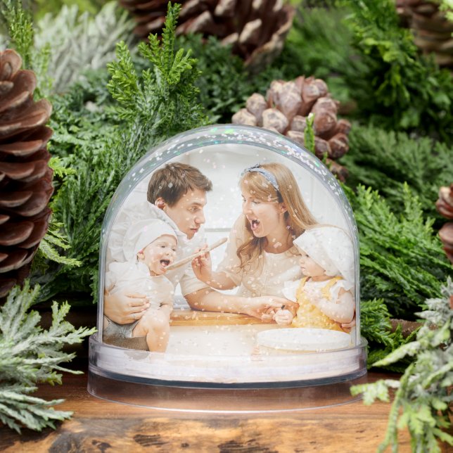 Custom Family 2 Photos | Christmas Keepsake (Invierno)