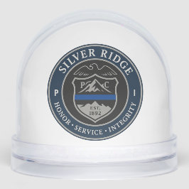 Custom First Responder Support Snow Globe