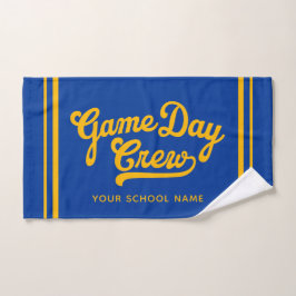 Custom Game Day Crew Team Spirit Blue Gold Sport