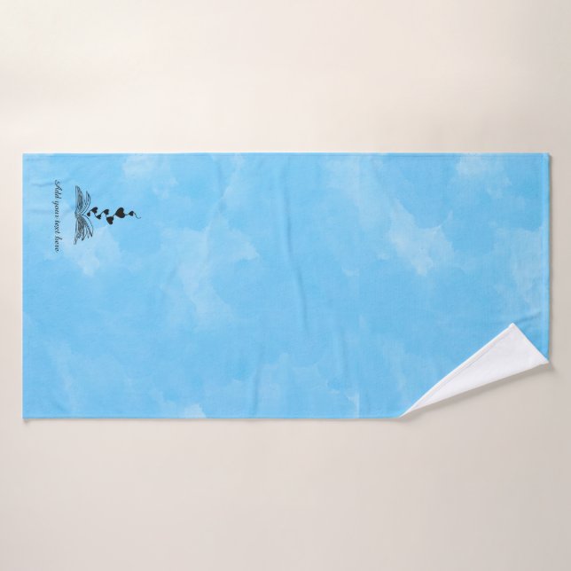 Custom Literary Home Towel (Toalla de baño)