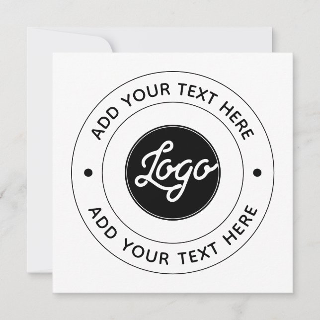 📝 Custom Logo & Text Personalized Business Event (Anverso)