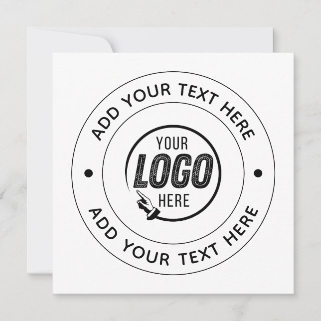 📝 Custom Logo & Text Personalized Business Event (Anverso)