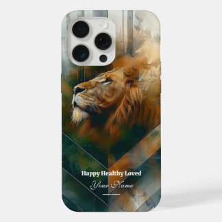 Custom : Majestic Lion Funda para iPhone 15 Promax
