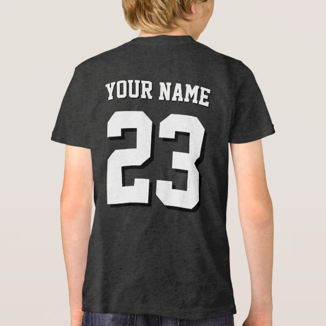 Custom Name and Number Jersey Sports (Reverso )