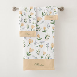 Custom Name Botanical Scandinavian