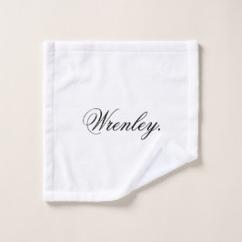 Custom Name Personalized Classic White