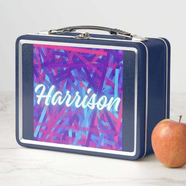 Custom Name Sticker – Harrison – Personalized Labe (In situ)