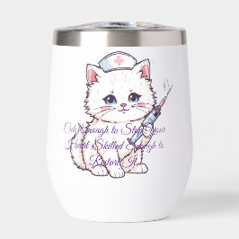 Custom Nurse Cat Skilled Enough
