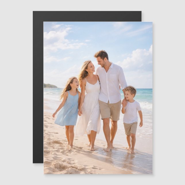 Custom Personalized Family Photo (Anverso/Reverso)