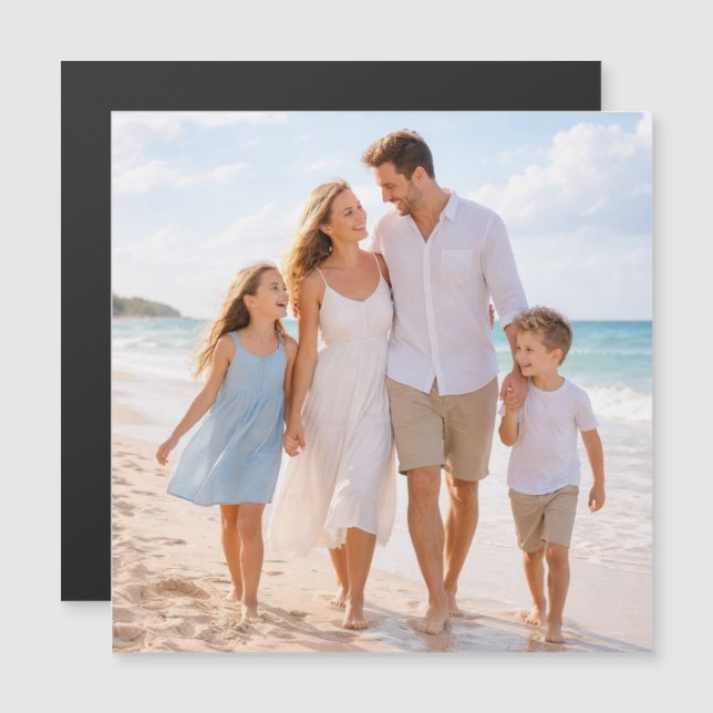 Custom Personalized Family Photo (Anverso/Reverso)