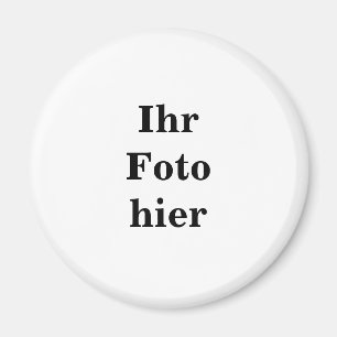 Custom photo nombre personalized imán
