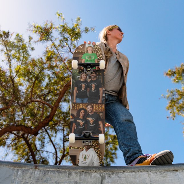 Custom Photo Upload Skateboard Personalized Design (Exterior 1)
