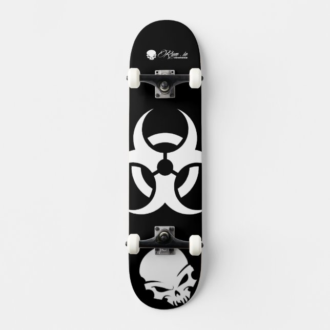 Custom Skateboard Deck - "Infectant" (Anverso)