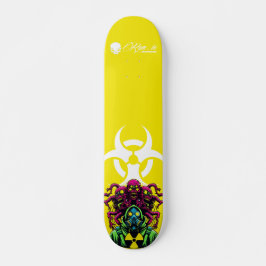Custom Skateboard Deck - "Mutant Biohazard 2" 
