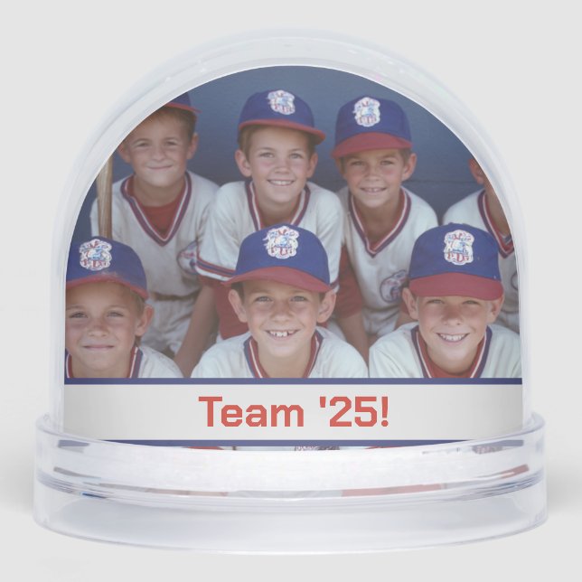 Custom Sports Team Keepsake (Anverso)