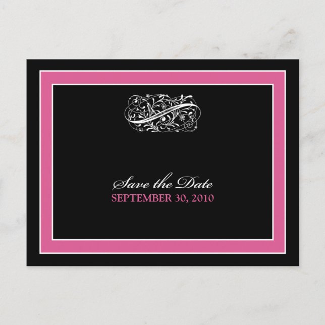 {custom} Tarjeta postal simplemente elegante para  (Anverso)