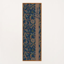 CUSTOM Tumeric + Ginger Swirl Motif Yoga Mat