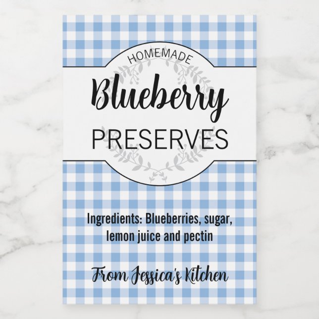 Customizable Homemade Label HM003_03sqv5 (Etiqueta única)