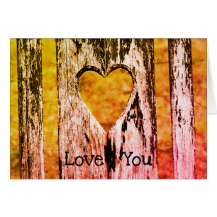 Customizable "Love You" Wooden Chair Back