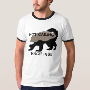 Customizeable que no cuida la camiseta del tejón
