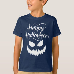 Cústume feliz camiseta de Halloween