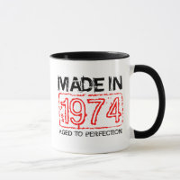Cuta 1974 Envejecimiento a la perfección taza de c