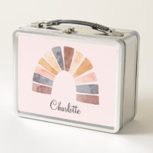 Cuta acuarela Arcoiris personalizada niño