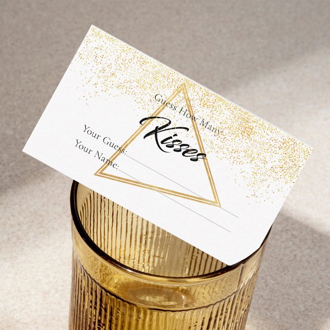 Cuta dorada cuántas besas tarjeta de inscripción p (Subido por el creador)