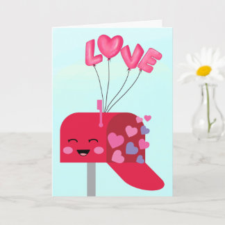 Cuta tarjeta de amor