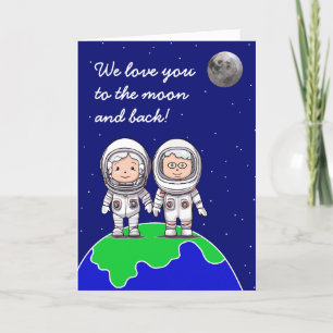 Cuta tarjeta de cumpleaños de los abuelos por Jo I