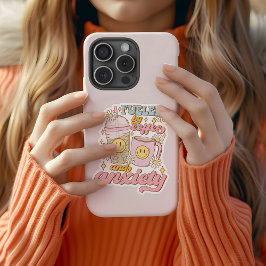 Cute alimentado por Pegatina de vinilo de café y a