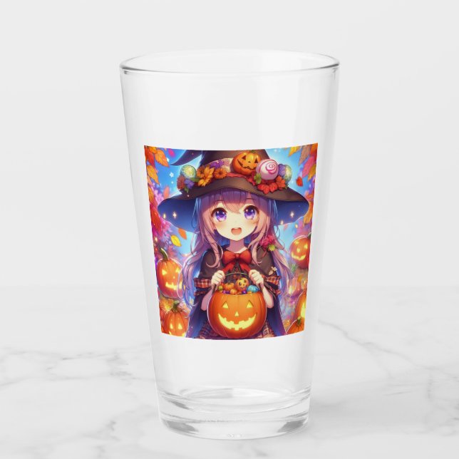 Cute Anime Halloween Witch (Anverso)
