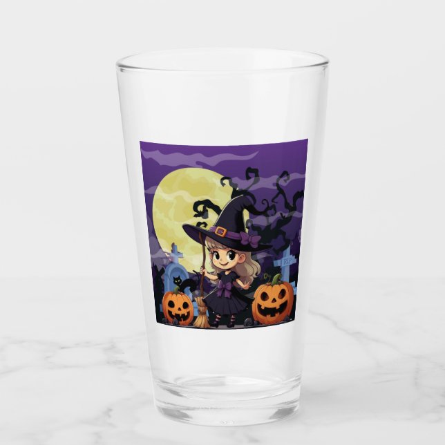 Cute Anime Halloween Witch (Anverso)