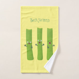 Cute apio palitos trio verduras personalizados