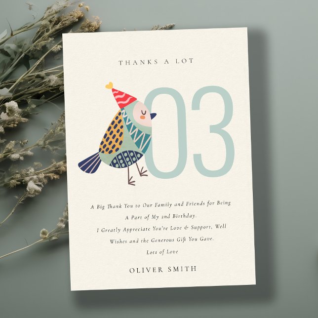 Cute Aqua Blue Birdie Cualquier Invitación de terc (Subido por el creador)