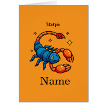 Cute Arte Pop Signo Zodiacal Escorpio Horóscopo