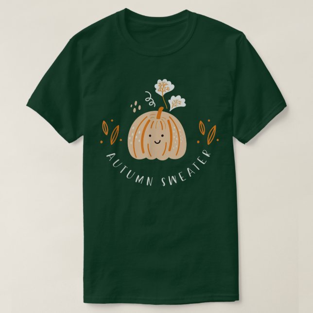 Cute Autumn Sweater Jumper Autumn Lover Fall Pumpk (Diseño del anverso)