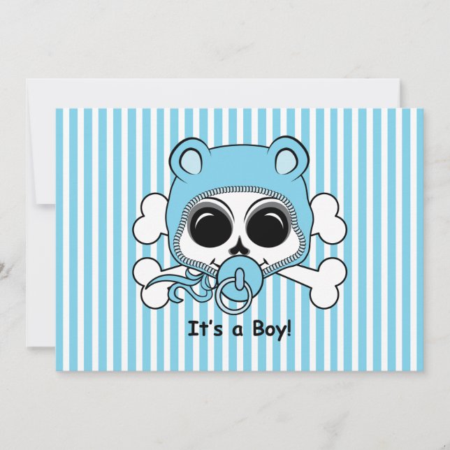 Cute Baby Boy Skull (Anverso)