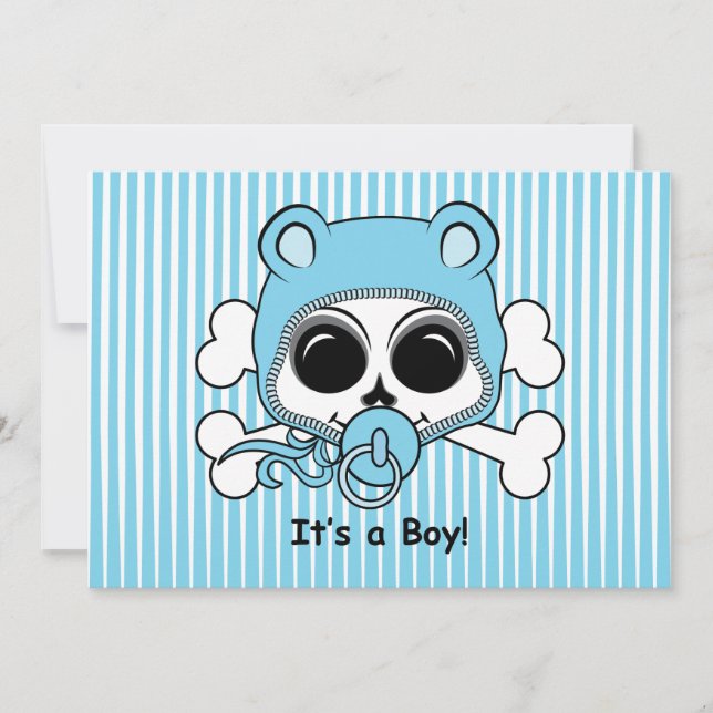 Cute Baby Boy Skull (Anverso)