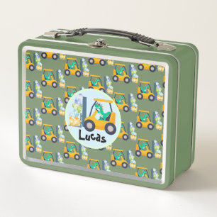 Cute Baby dinosaur Construcción Camión niño B2S