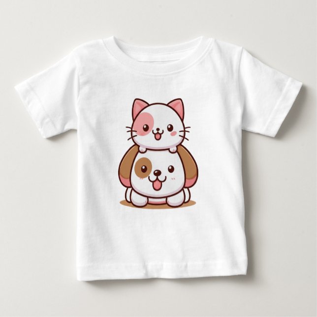Cute Baby Fine Jersey T-Shirt (Anverso)