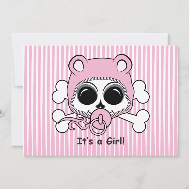 Cute Baby Girl Skull (Anverso)