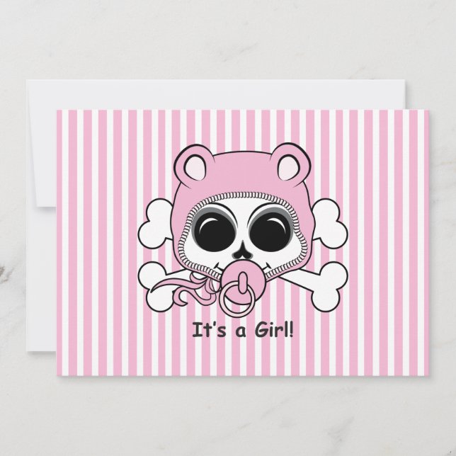 Cute Baby Girl Skull (Anverso)