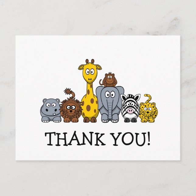 CUTE BABY GRACIAS POSTAL (Anverso)