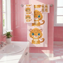 Cute Baby Leopard Safari Animal Kids