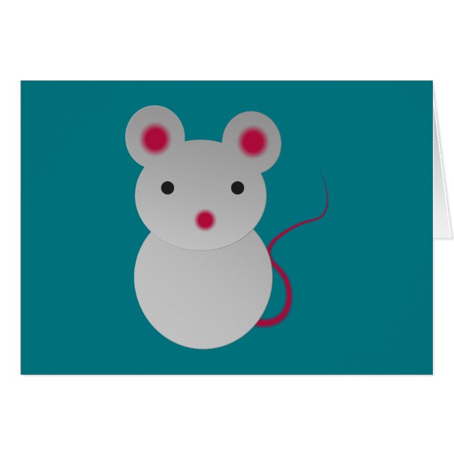 Cute Baby Mouse (Anverso (Horizontal))