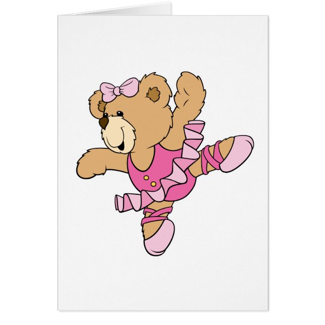 Cute Ballerina Bear (Frente)