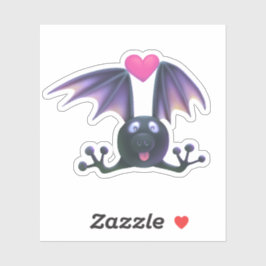 Cute Bat Animal Personalizado-Cut Pegatina Scrapbo