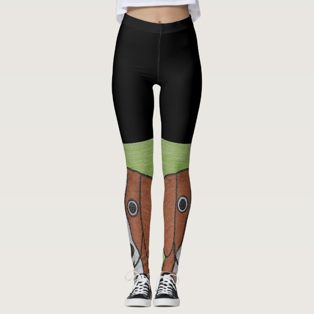 Cute Beagle Leggings (Anverso)