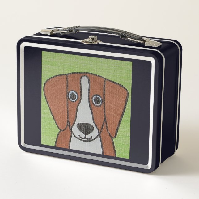 Cute Beagle Lunchbox (Anverso)